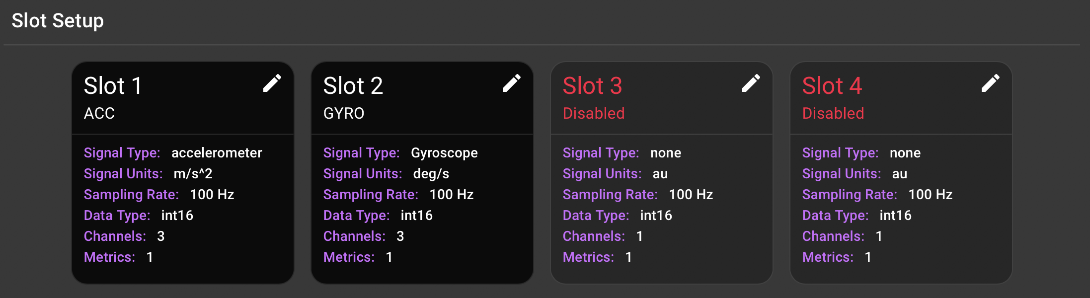 Tielio Slot Setup